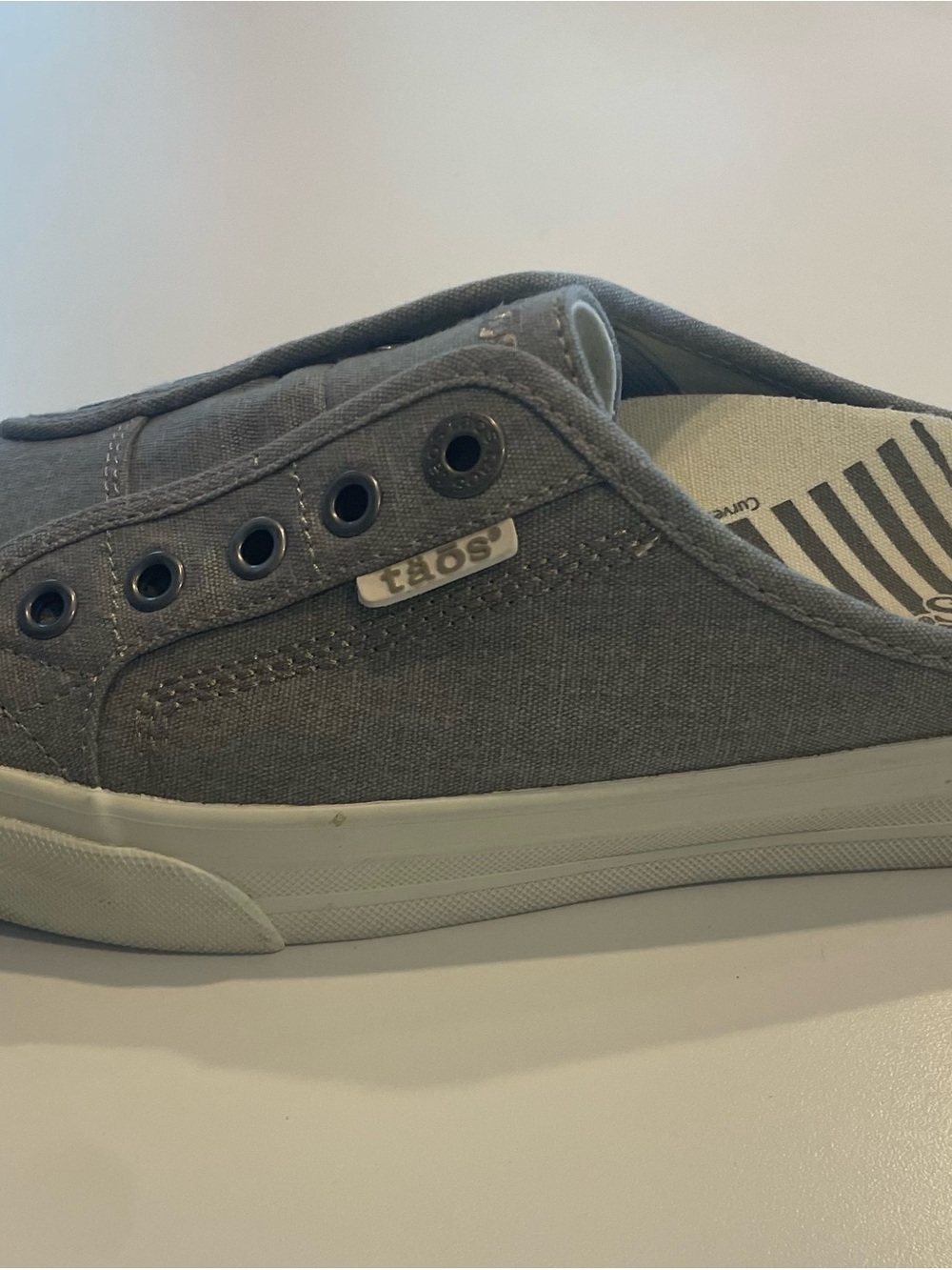 Taos Footwear Slip-On Sneakers in Gray - Picture 3 of 6